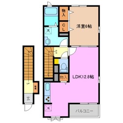 川原町駅 徒歩47分 2階の物件間取画像